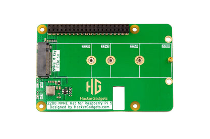 NVME Hat for Raspberry Pi 5 supports up to 2280 size SSD