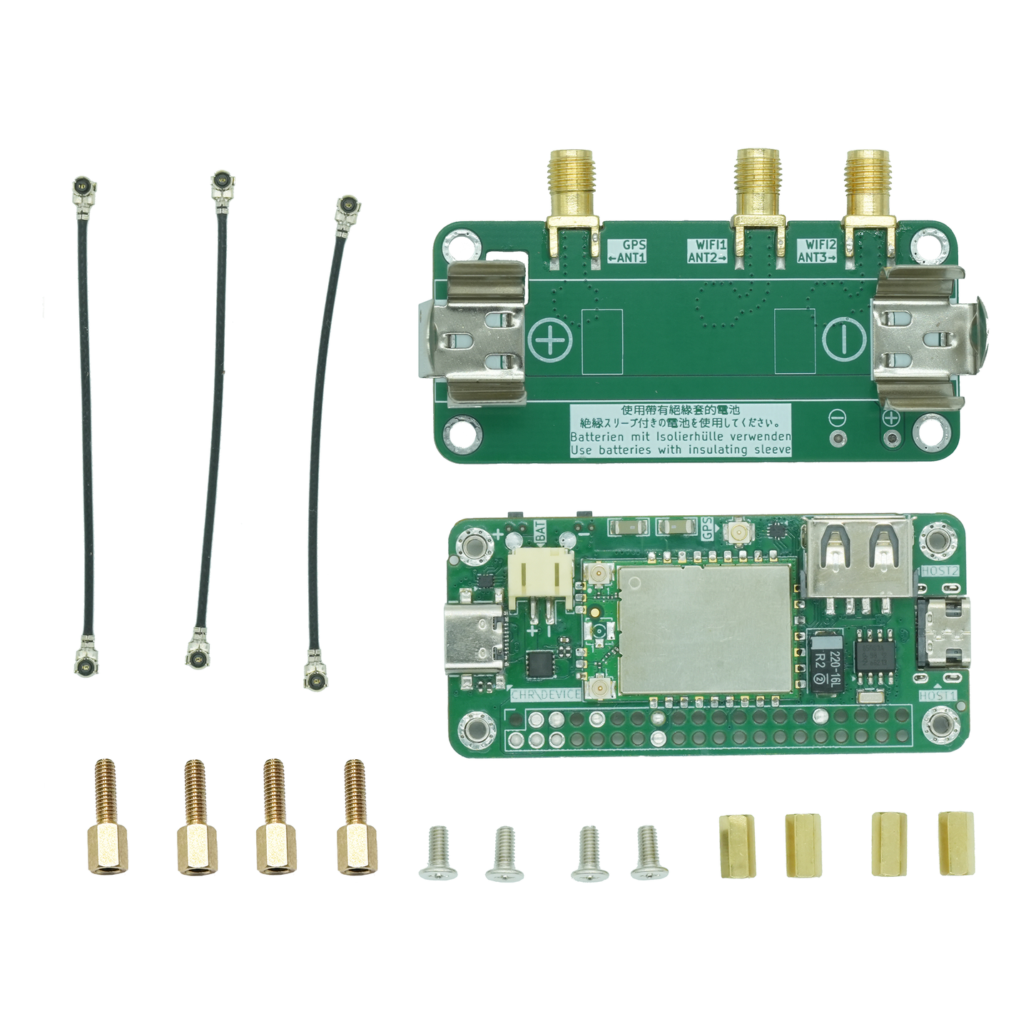 Pwnagotchi Hat - UPS/GPS/AC WiFi/USB HUB/RTC all in one hat