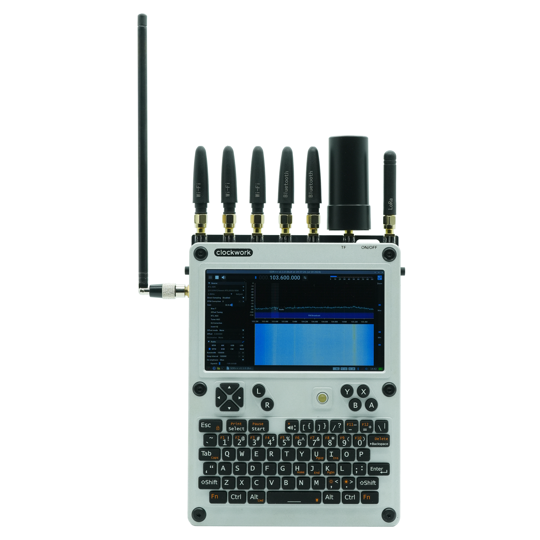 【Pre-Order】uConsole AIO V2 (RTL-SDR/LoRa/GPS/RTC/USB Hub/USB 3.0/RJ45