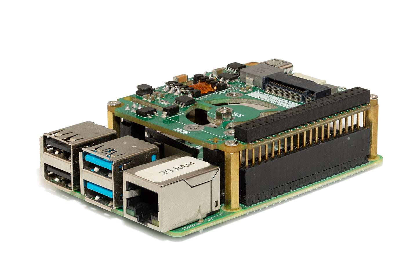 NVME and PoE+ Hat for Raspberry Pi 5