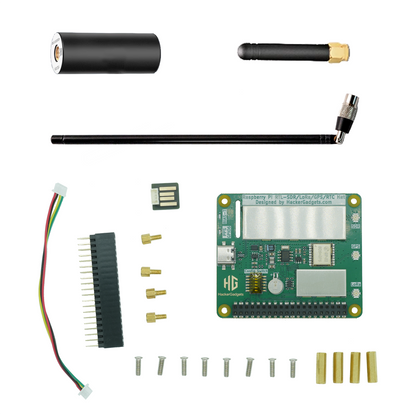 RTL-SDR/LoRa/GPS/RTC hat for Raspberry Pi