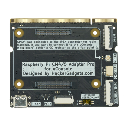 【Pre-Order】uConsole Upgrade Kit - Adding NVMe SSD/RJ45 Ethernet/ USB 3.0/AC1200 WiFi(with monitor mode supported) to your uConsole