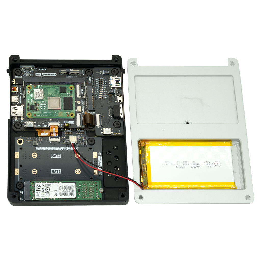【Pre-Order】uConsole Upgrade Kit - Adding NVMe SSD/RJ45 Ethernet/ USB 3.0/AC1200 WiFi(with monitor mode supported) to your uConsole