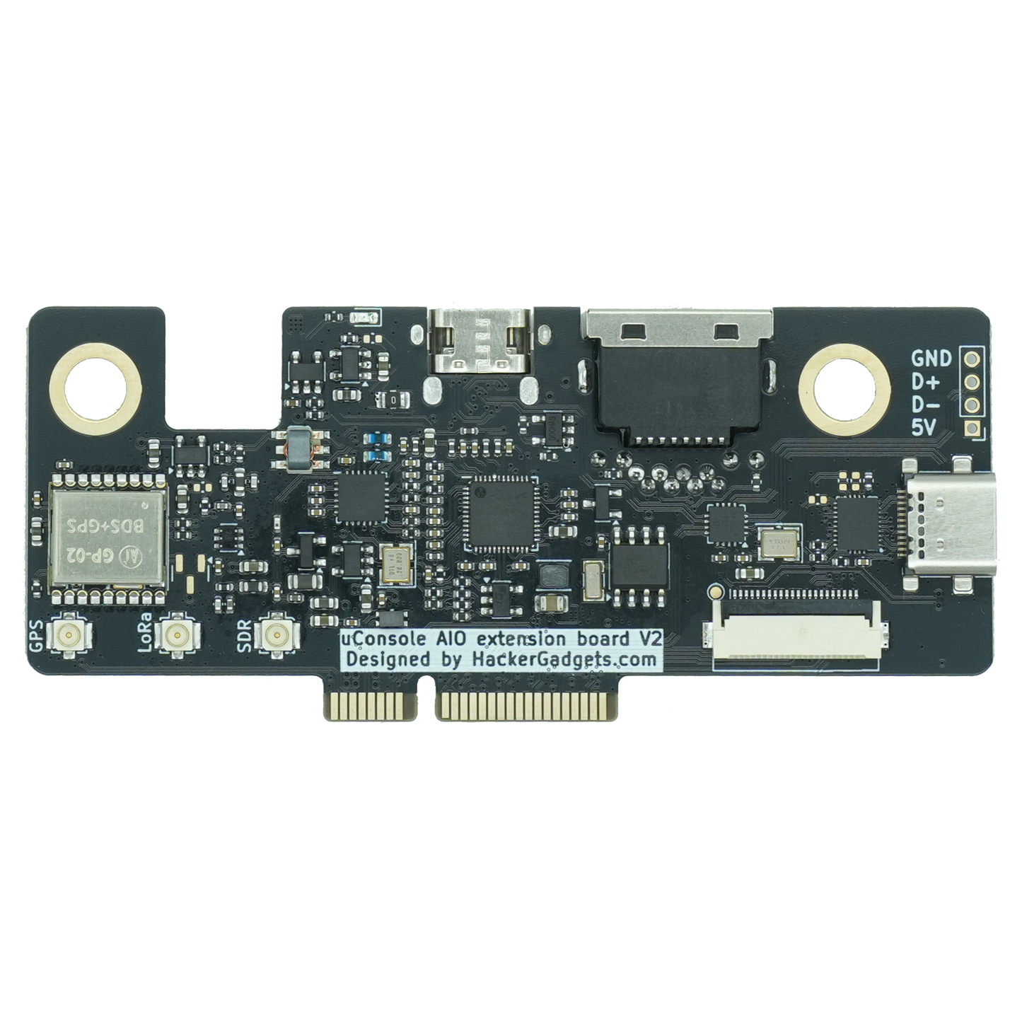 【Pre-Order】uConsole AIO V2 (RTL-SDR/LoRa/GPS/RTC/USB Hub/USB 3.0/RJ45 Ethernet)