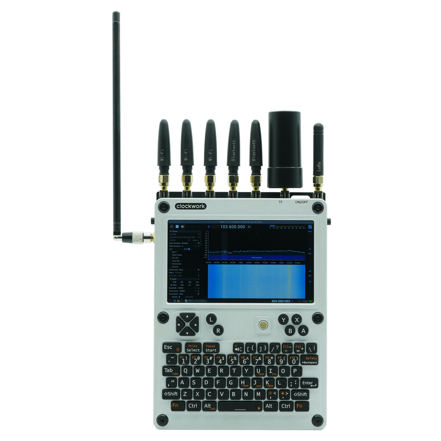【Pre-Order】uConsole AIO V2 (RTL-SDR/LoRa/GPS/RTC/USB Hub/USB 3.0/RJ45 Ethernet)